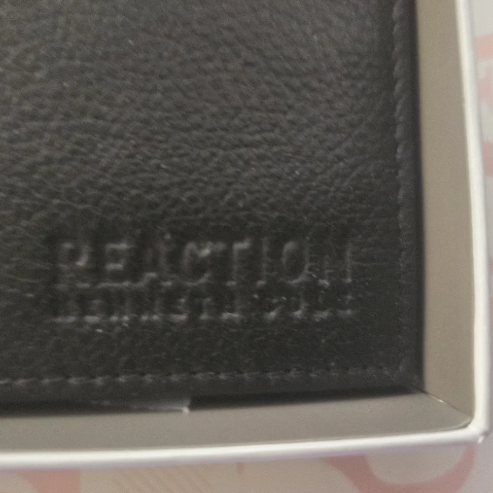 Kenneth Cole Reaction Blk Wallet NIB